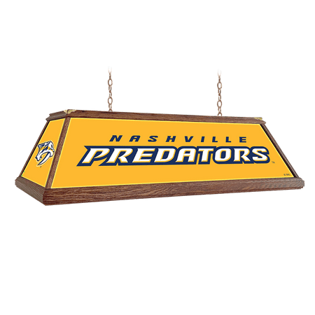 

Nashville Predators: Premium Wood Pool Table Light