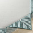 thumbnail image 5 of BoutiqueRugs Skipton Traditional, Transitional Area Rug - Outdoor Safe - Teal, White - 8'10" x 12'10", 5 of 11