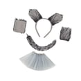 thumbnail image 4 of Conjunto de disfraz , accesorios bonitos para cosplay, espectáculos de carnaval, niños y niñas. con falda, 4 of 8