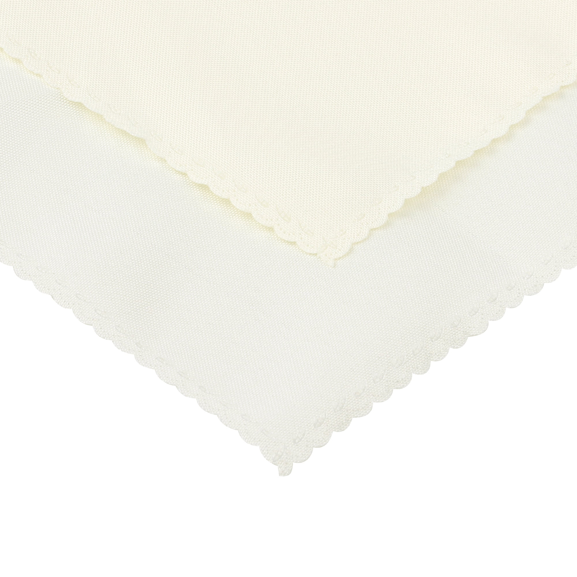 Unique Bargains 12 Pack Sateen Great Napkins for Party Wedding Restaurant Cocktail Banquet Beige