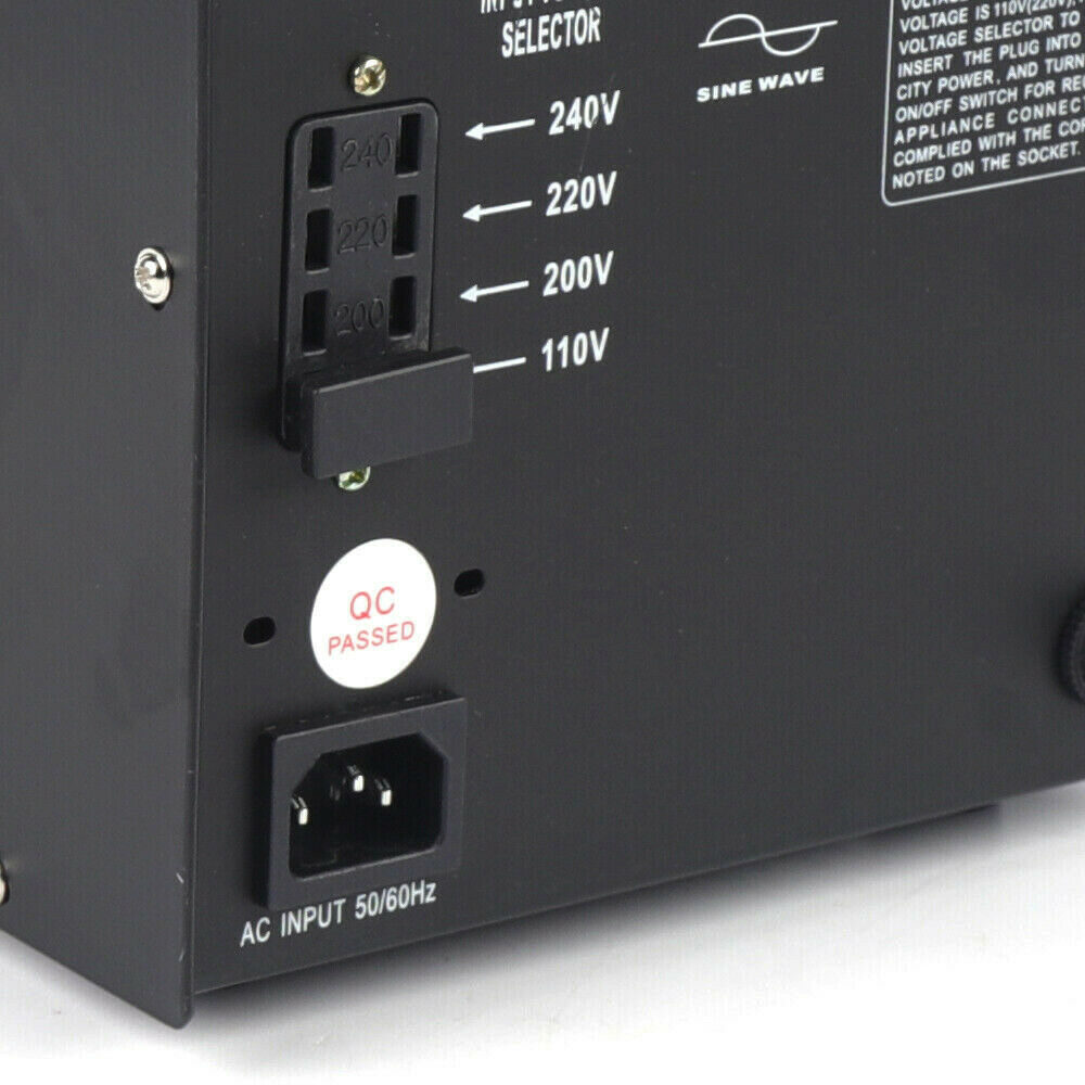 Mkyiongou 3000W Heavy-duty Voltage Converter Transformer 110V220V Step-Up/Down Convert