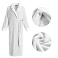 thumbnail image 2 of Albornoz de felpa cálida, camisón de invierno para mujer, camisón para dormir, camisón para hombre, XXXL Advancent HA001073-03, 2 of 6