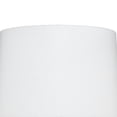 thumbnail image 2 of Benjara BM242125 Glass Table Lamp with Contemp Reflections, White & Silver, 2 of 5
