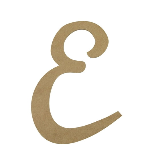 Wooden Letter Unfinished, Watermelon Font, Craft Cutout