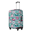 thumbnail image 2 of Uemuo Swimming Bulldog Printed Washable Luggage Cover - Fashion Suitcase Protector Fits 18-32 Inch Luggage -Medium, 2 of 9