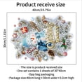 thumbnail image 3 of 4pcs Christmas Window Stickers,Christmas Tree Snowman Creative Decoration Wall Sticker Glass Window Background Wall Stickers, 3 of 8
