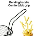 thumbnail image 6 of Kdkad Fry Serving Baskets, Stainless Steel Fry Basket, Food Baskets, 4 Inches Mini Square Chicken Wings Holder for Restaurant Cafe Table Food Serving, 6 of 6