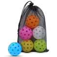 thumbnail image 1 of Bolas de pickleball Magicorange de 40 hoyos para exteriores, paquete de 6, 1 of 7