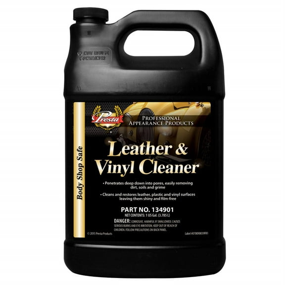 Leather & Vinyl Cleaner, 1 Gallon