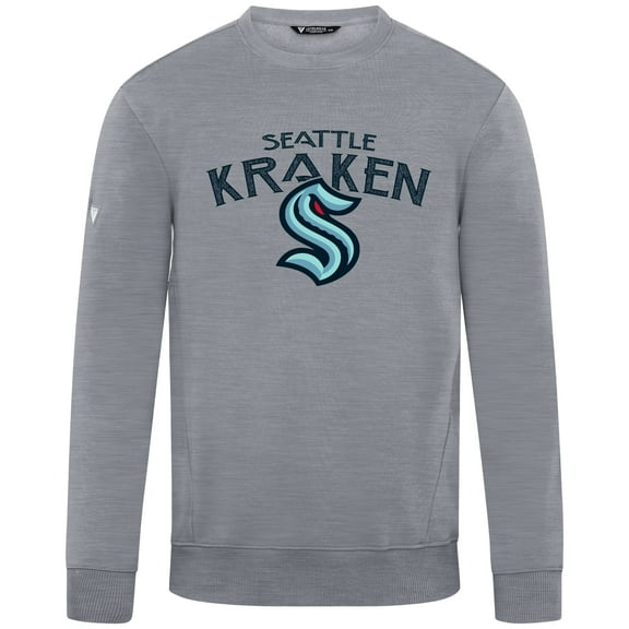 Men's Levelwear  Gray Seattle Kraken  Zane Mission Sweatshirt