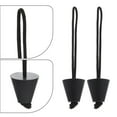 thumbnail image 6 of FRCOLOR 6pcs Kayak Drain Plug Black Silicone Scupper Plugs For Canoe And Fishing Kayak Portable Kayak Stoppers With Lanyard Easy Installation And Removal Suitable Fit For Drain Holes, 6 of 8