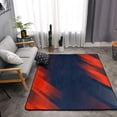 thumbnail image 2 of DouZhe Tapis de Zone Motif Ligne Éclaboussures Grunge Abstraite Antidérapant Lavable en Machine, Style Tapis Paillasson, 63x48 Pouces, 2 of 6