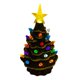 thumbnail image 1 of Árbol de Navidad de cerámica 18,8 Cm Pequeño árbol de Navidad Mini árboles colocados Escritorio Decoración para hogar Iluminación Decoración navideña, perfecl Árbol de Navidad de cerámica, 1 of 6