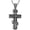 Orthodox Cross-Silver, variant on Eastern Orthodox Cross Necklace for Men, Retro Byzantine Jesus Crucifix Pendant, Religious Christian Faith Jewelry & Meaningful Holiday Gift for Him