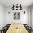 thumbnail image 5 of Gild Design House Modern Palm Leaves Black and White Shadow Box with Black Frame, 5 of 7