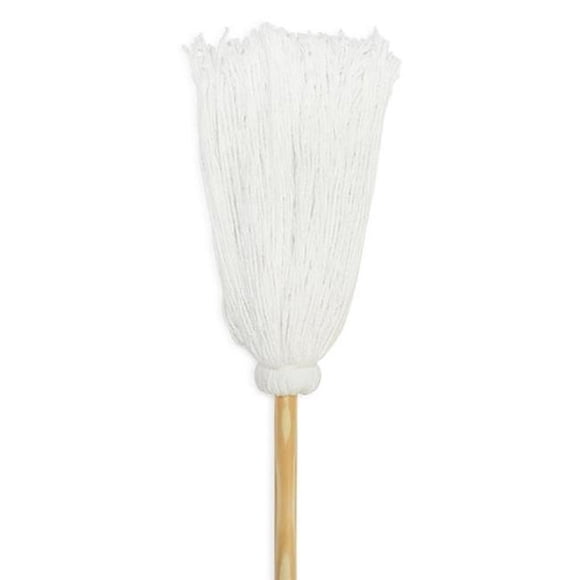 Carolina Mop Manufacturing 8064-M 16 oz Duty Rayon 4-Ply Deck Mop with Metal Handle