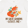 thumbnail image 4 of Inktastic My Great Grandma Loves Me Fox Boys or Girls Toddler T-Shirt, 4 of 5