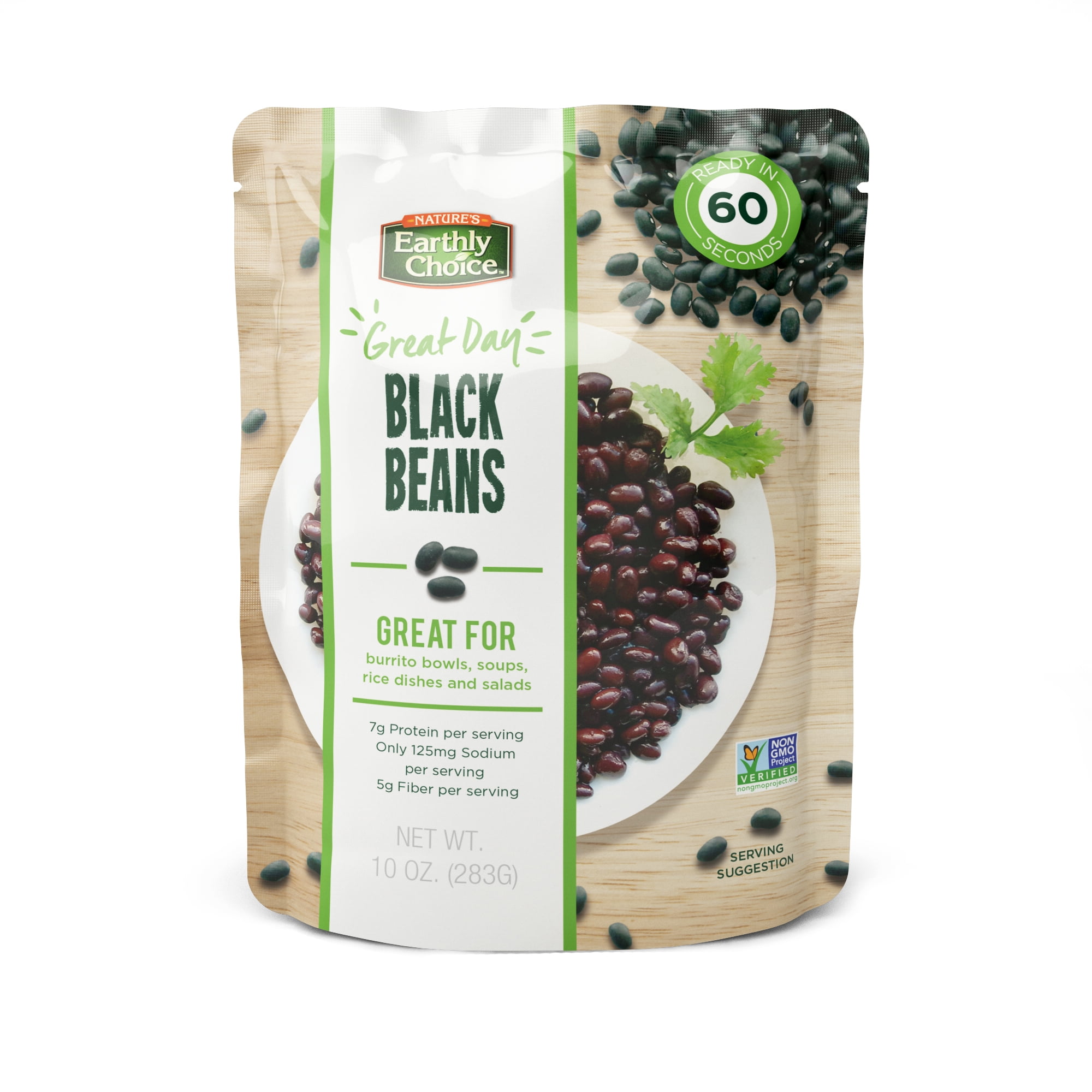 Natures Earthly Choice Black Beans, 10 Oz