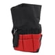 thumbnail image 3 of Bolsa de almacenamiento definitiva para herramientas, organizador de herramientas de jardín con 42 bolsillos y cubo rojo, 3 of 8