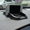 thumbnail image 4 of Gymnture Non-Slip Car Dashboard Mat for Cellphone GPS MP3 Keys (Black), 4 of 10