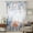 Light Blue, variant on Blue Coastal Sheer Curtains 108" Extra Long for Living Room, Summer Beach Starfish Weeping Eucalyptus Ombre Light Filtering Privacy Drapes, Semi Sheer Window Treatment for Floor to Ceiling Window