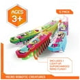 thumbnail image 2 of HEX BOTS 4 Nano Bots & Bonus Flash Nano  Sensory Toys for Kids & Cats 5-Pack, 2 of 8