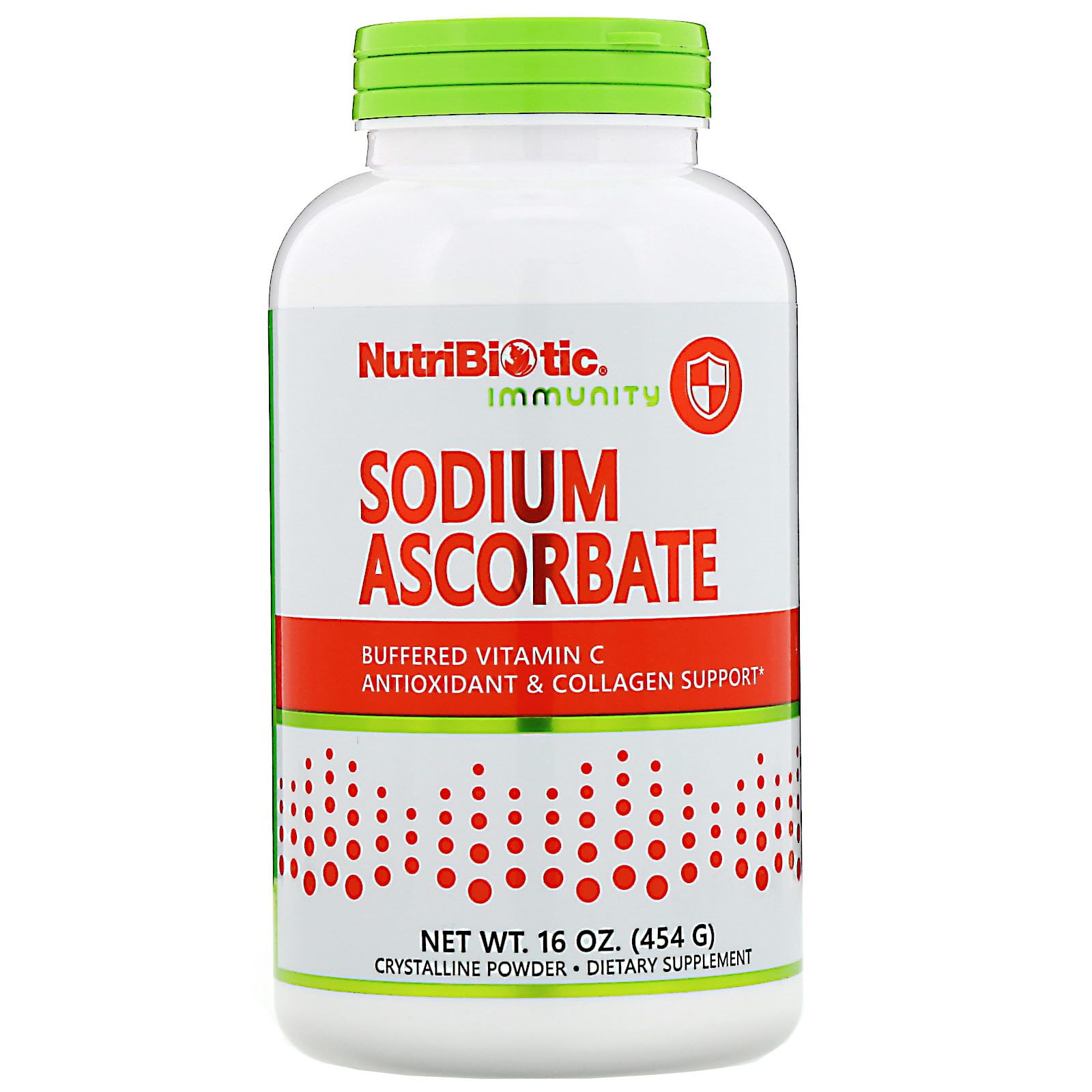 NutriBiotic Immunity, Sodium Ascorbate, Crystalline Powder, 16 oz (454