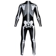 thumbnail image 3 of JAJAHO Kids 3D Skeleton Jumpsuit Boys Girls Halloween Jumpsuit Zipper Front Dress Up Onesies 7-14Y, 3 of 5