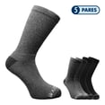 thumbnail image 3 of Calcetas Fruit Of The Loom para Hombre, Algodón Afelpado 5 Pares Multicolor Unitalla, 3 of 4