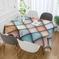 thumbnail image 2 of Yayeee Tablecloths 60" x 120" Rectangle Wrinkle Resistant Party Table Cover, Colorful Art Pattern, 2 of 8
