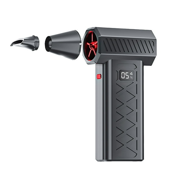 2026 Upgrade Mini Turbo Snow Blower for Car Handheld 3 Speed LED Electric Snow Cleaning