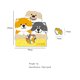 thumbnail image 3 of Lindo Perro Shiba Inu Pegatina 30 pegatinas de perro Shiba Inu, manual creativo, pegatinas DIY (multicolor) Ehuebsd Libre de BPA, 3 of 7
