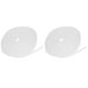 thumbnail image 1 of 2 rollos de cintas adhesivas para cables eléctricos, organizador de cables, tiras de sujeción, color blanco, 1 of 6