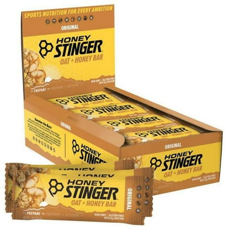 Honey Stinger Oat and Honey Bars - Original, Box of 12 Pack of 12