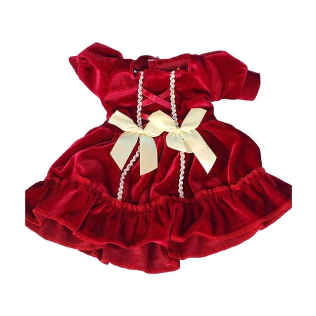 Juguetes Para Niño Vestido de muñeca para niña, hermoso vestido adecuado para muñecas de 18 pulgadas, vestido de muñeca de Navidad, sin muñeca ni zapatos. Juguetes Para Bebe 1 Año