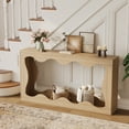 thumbnail image 1 of 63" Console Table with Storage, Narrow Sofa Table for Entryway or Hallway, Long Behind Couch Table, Accent Table for Living Room, Bedroom, 1 of 7