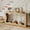 Natural, variant on 63'' Farmhouse Console Table with Entryway, Couch Table Behind Sofa, Narrow Console Table, Hallway Stand,Industrial Hallway Accent Table for Living Room, Brown