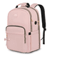 thumbnail image 1 of Mochila Matein 35L Viaje Rosa para Laptop 17 pulgadas Impermeable Xtellar rosa, 1 of 3