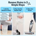 thumbnail image 3 of Sunny & Honey Carpet Cleaner Solution - Deep Stain Remover & Surface Deodorizer - Pet & Rug Cleaner - Upholstery Cleaning for Machine Use (128 fl oz,, 3 of 8