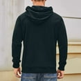 thumbnail image 5 of Aloohaidyvio George Mens Hoodie Pullover Long Sleeve Casual Fashion Sweatshirts Drawstring Gym Hooded Shirt with Kanga Pocket, 5 of 5