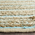 thumbnail image 3 of SAFAVIEH Cape Cod Isabella Geometric Runner Rug, Aqua, 2'3" x 6', 3 of 11