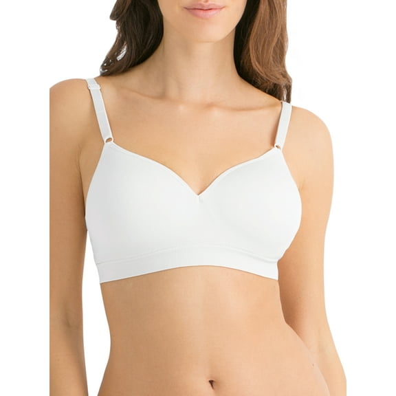 Fruit of the Loom Women's Seamless Wire Free Push Up with Lift Bra, Style FT640