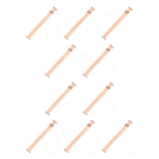 Minnieouse Banda de ajuste para estiramiento facial, correas para eliminar arrugas faciales, banda para el cabello reutilizable, horquillas, Bandas Dobles Albaricoque 10Conjunto