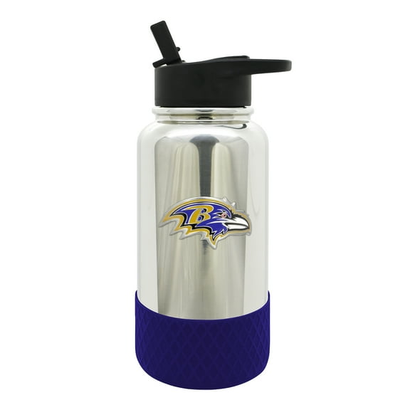 Baltimore Ravens 32oz. Team Color Chrome Hydration Bottle