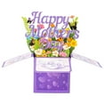 thumbnail image 3 of YUNAFFT Happy Mothers Day Pop Up Gift Cards Magic Floral Bouquet Pop-Up 3D Greeting Card Graduation Birthday Cards, 3 of 9