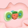 thumbnail image 4 of 6xBaby Bath Top Sucker Diseño De Fruta Plato Giratorio Niños Regalo Zanahoria 6 piezas, 4 of 8