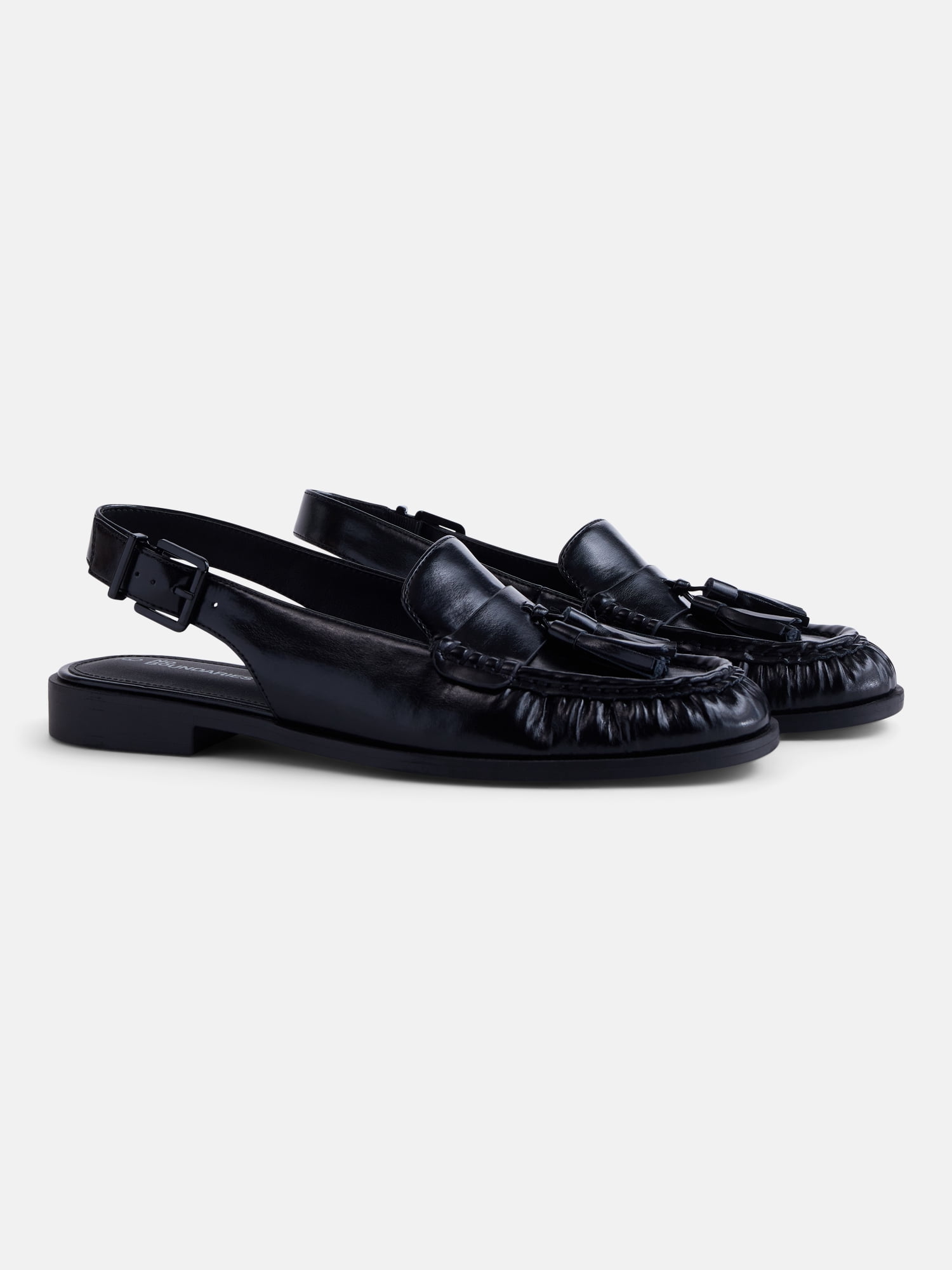 No Boundaries Women's Slingback Tassel Loafers