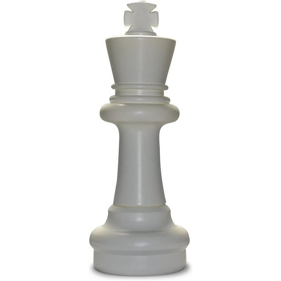 MegaChess Individual Chess Piece - King - 25 Inches Tall- White