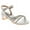 White, variant on Girls Low Heeled Dress Sandals. (Little Kids Big Kids), White, Size: 13