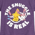 thumbnail image 3 of Pokémon - The Snuggle Is Real Pikachu And Sylveon - Youth Girls Short Sleeve Graphic T-Shirt, 3 of 5